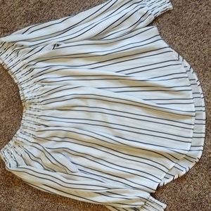 Black and White Dress Shirt